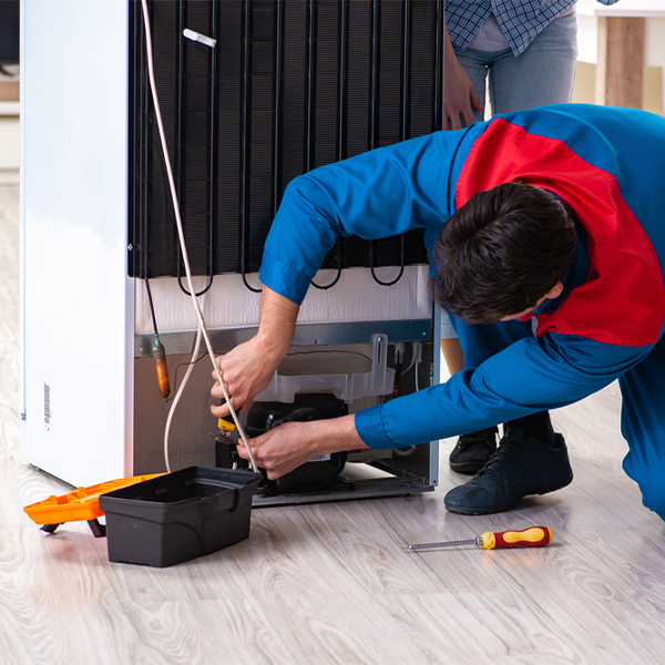 how long does it usually take to repair a refrigerator in Beards Fork